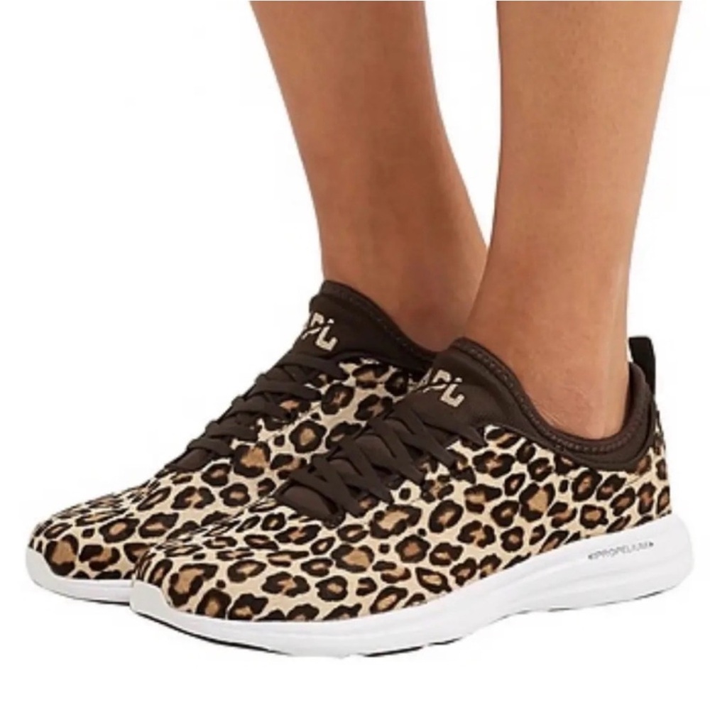 APL Techloom Phantom W Cheetah Shoes EUC 7